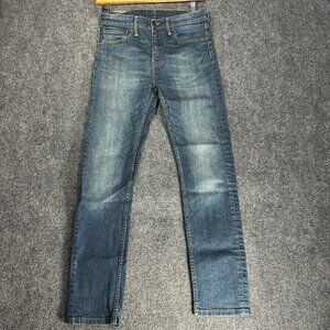 Levis 510 Jeans Mens 31 X 30 Medium Wash Pockets Cotton Stretch Logo